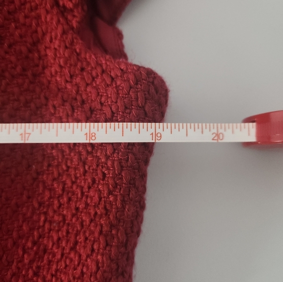 Coldwater Creek Women's Wine Short Sleeve Blazer, Size 14 - Picture 8 of 10